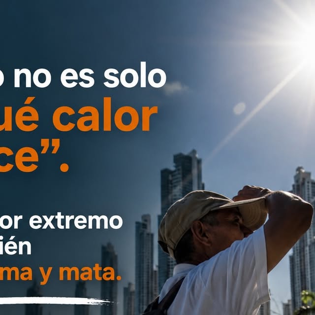 Imagen del post de Instagram: El calor extremo ya no es un problema del futuro